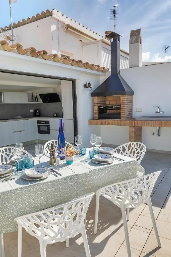 Playa Vista Mar Duplex Lägenhet El Port De La Selva Spanien